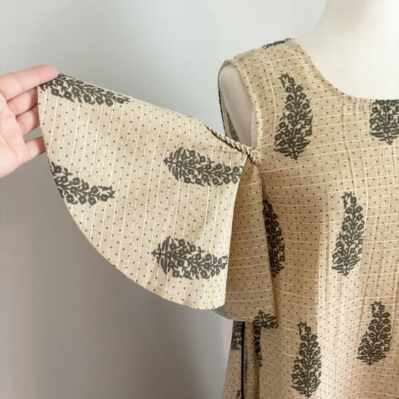 Zayan the Label Saria Maxi Dress Small Cream NWT - Picture 4 of 12